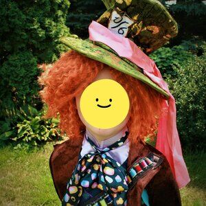 Disney Alice Through the Looking Glass Mad Hatter Deluxe Child Costume L/G